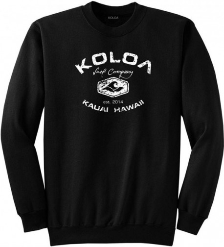 Joes USA Vintage Crewneck Sweatshirt Black