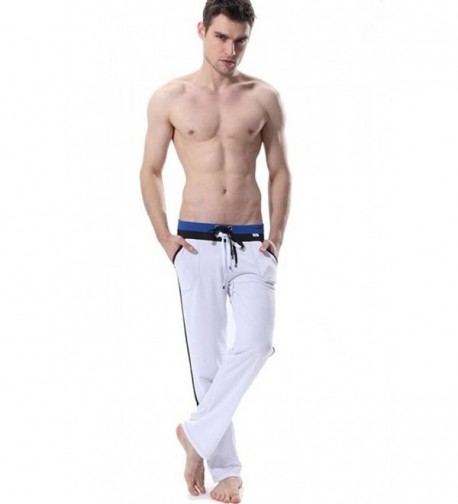 Men's Low Rise Meryl Sexy Mesh Long Sports Jogging Pants 6 Colors ...