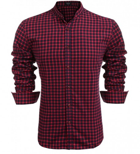 Coofandy Button Shirts Casual Sleeve