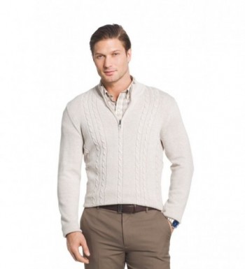 Van Heusen Cable Sweater Heather