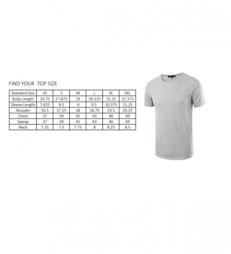 Men's Classic Comfort Soft Fitted Short Sleeve Crew Neck T-Shirt Tee ...