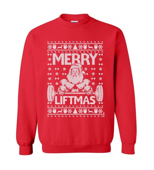 Manateez Christmas Sweater Liftmas Sweatshirts
