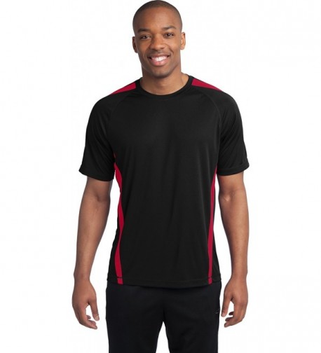 Sport Tek Mens Athletic Shirts Black