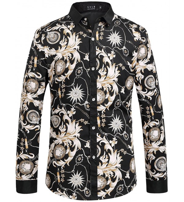 SSLR Prints Sleeve Casual Button