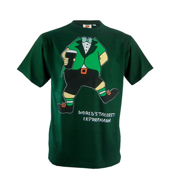 T Shirt Words Tallest Leprechaun Colour