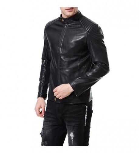 Cheap Men's Faux Leather Coats Wholesale