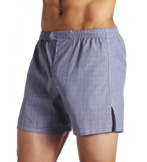 Men's Henry Trouser Boxer - Blue/White - CU11D27Q1GH