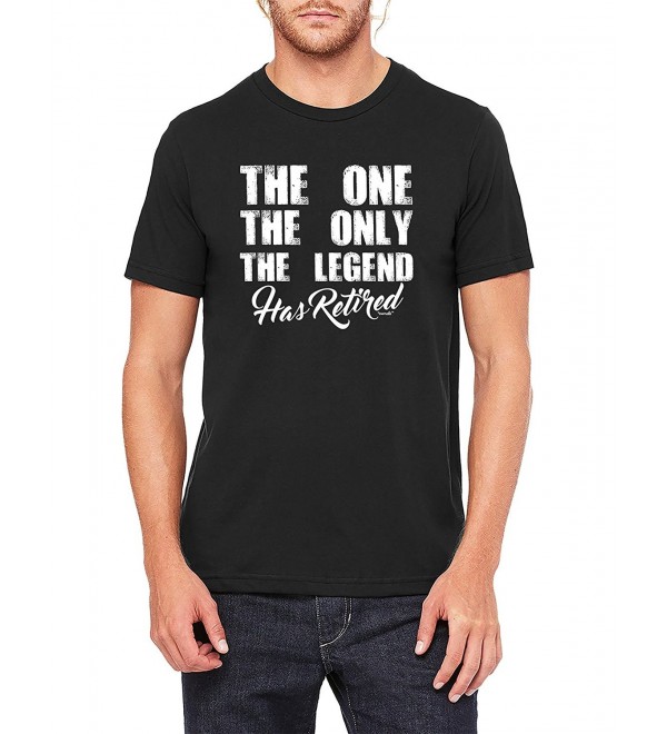 owndis Legend Retired Retirement TEE 0079 XL Black