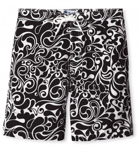 Trunks Swami Short Black White