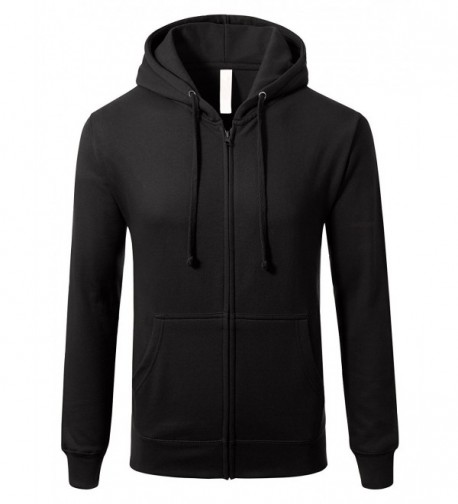 Sleeve Lightweight Zip up Hoodie Pocket