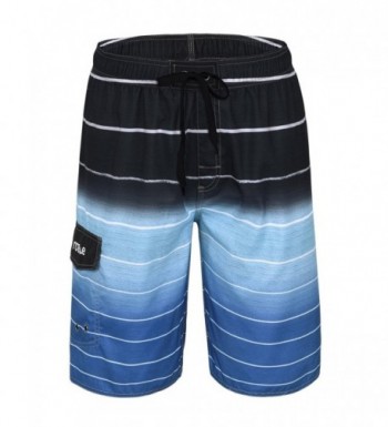 Nonwe Beachwear Quick Striped Trunks