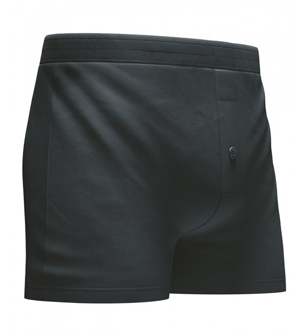 Men's Master-Crafted Boxer Shorts - Black - C9120CXXVBL