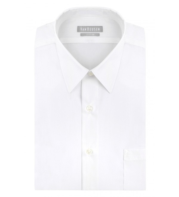 Van Heusen Poplin Fitted Collar