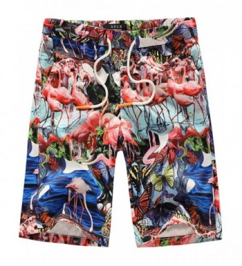 SSLR Drawstring Hawaiian Casual Boardshorts