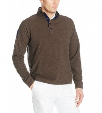 Greg Norman Heather Fleece Pullover