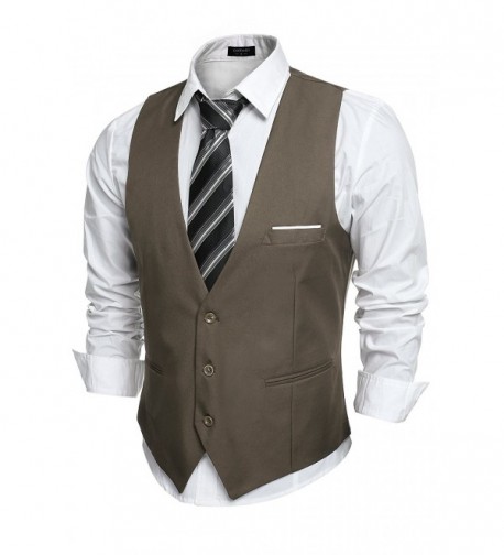 Gotchicon Casual Button Business Waistcoat