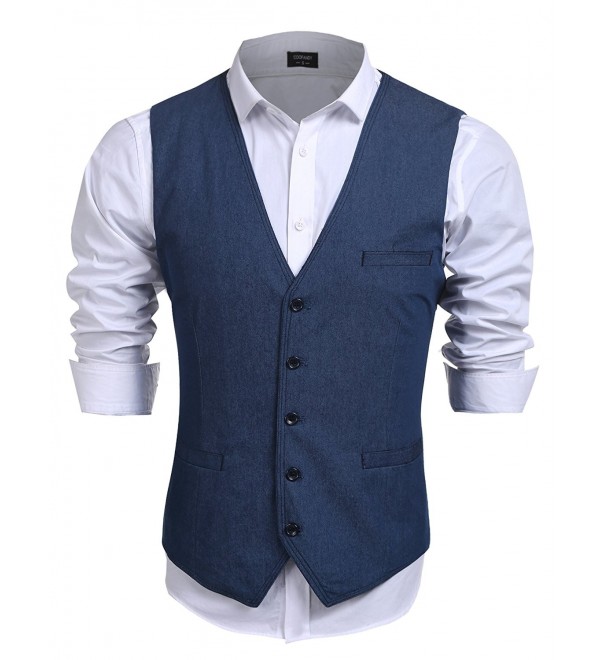 Coofandy Outdoors Waistcoat Casual Sleeveless