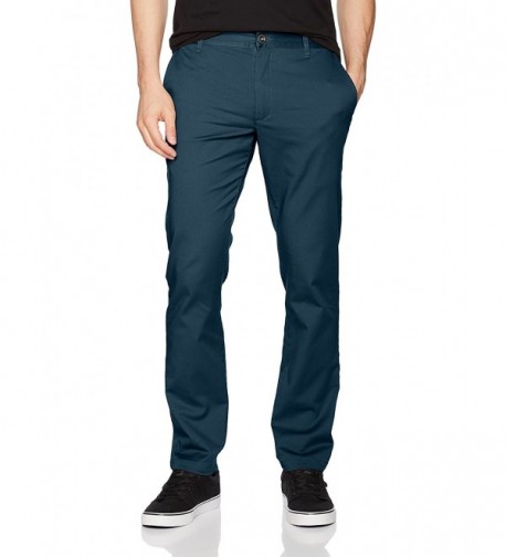 RVCA Mens Stretch Chino Midnight