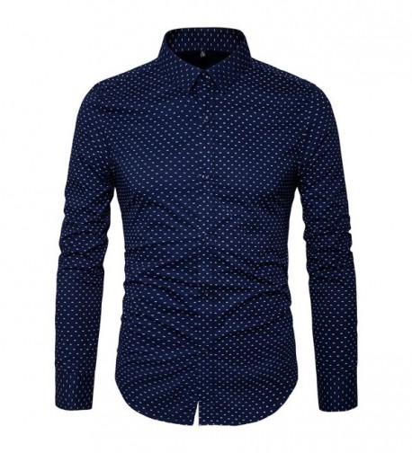 MUSE FATH Button Shirt 100 Shirt Navy