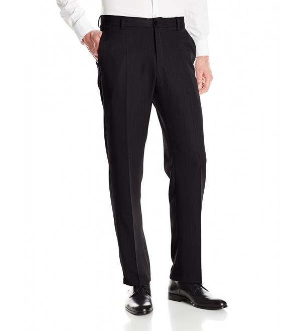 Haggar Textured Stria Classic Waistband