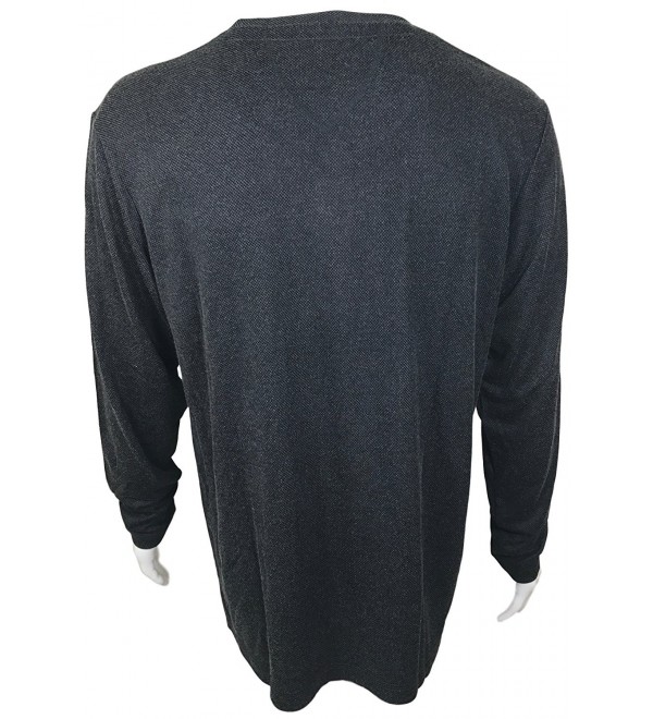 men long sleeve v neck shirt