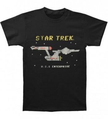 Star U S S Enterprise Pixel T Shirt