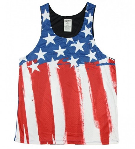 American Flag Graphic Tank Top