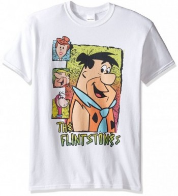 Flintstones Mens Family T Shirt White