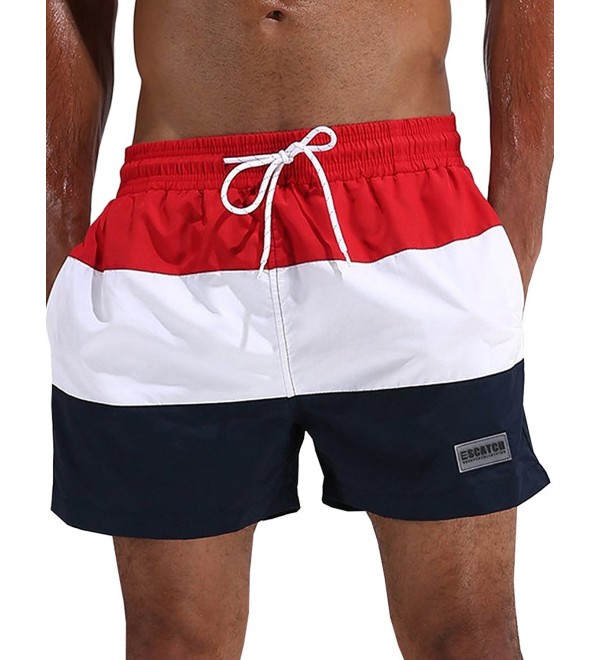 Spliced Color Trunks Beach Short