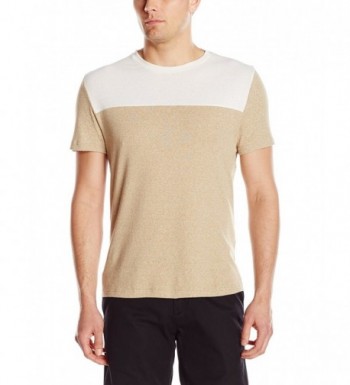 Nautica Color Block T Shirt Cream