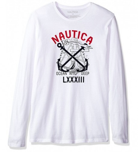 Nautica Sleeve Graphic T Shirt Bright