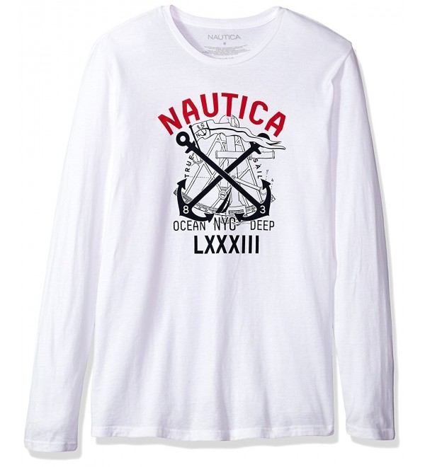 Nautica Sleeve Graphic T Shirt Bright