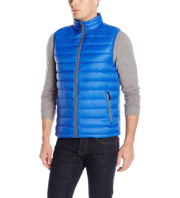 Men's Nano Light Packable Down Vest - Royal Blue - CI12H7247QD