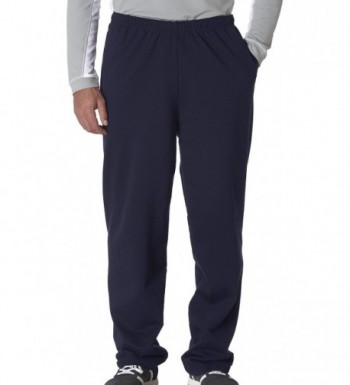 JERZEES Adult Open Bottom Sweatpants Pockets