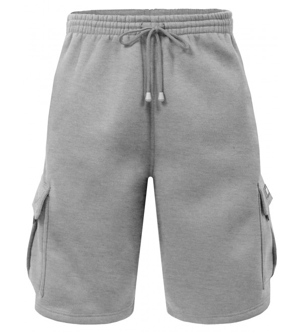 Shorts Elastic Drawstring 3X Large 1DRSS01 Gray