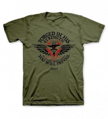 Forged Strength Christian T Shirt Military