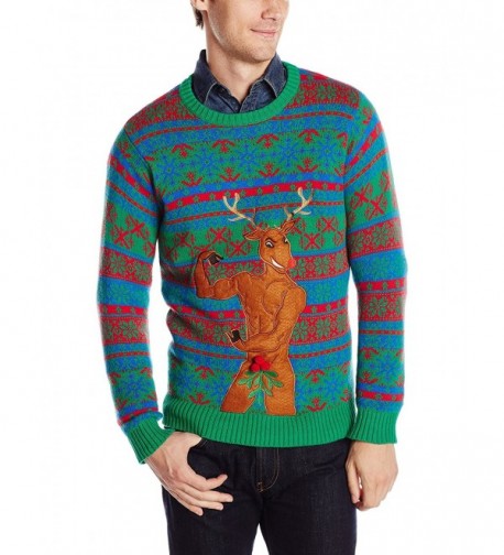 Blizzard Bay Reindeer Christmas Sweater