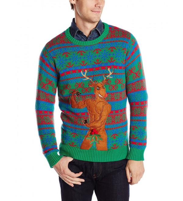 Blizzard Bay Reindeer Christmas Sweater