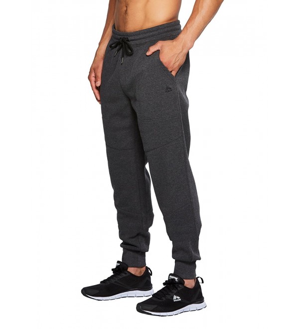 Active Men's Fleece Lined Jogger - Charocal Heather Combo - CB185RS8HLN