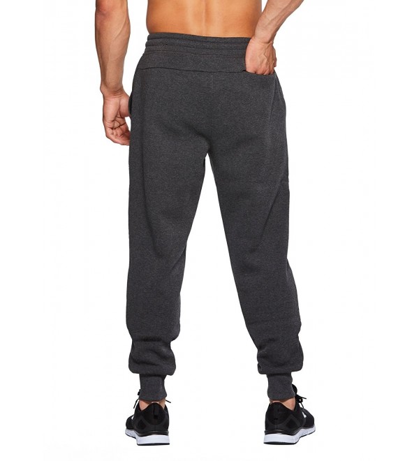blu rock men's assorted fleece lined jogger sweatpants