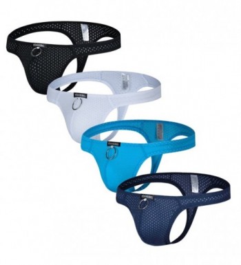 YouBin Breathable Underwear Jockstrap LightBlue