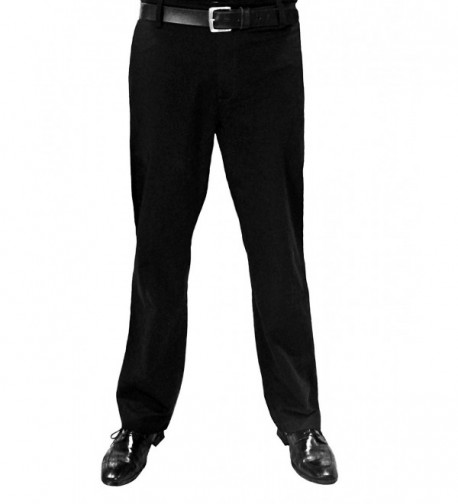 Chef and Bartender Work Pants For Men- Black- Utility Pockets- 5 Sizes ...