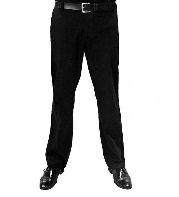 Chef and Bartender Work Pants For Men- Black- Utility Pockets- 5 Sizes ...