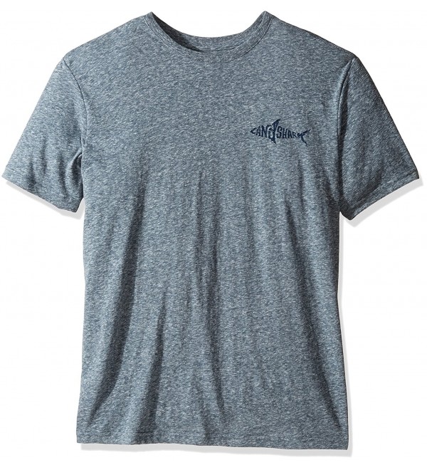 Margaritaville Mens Landshark T Shirt Slate