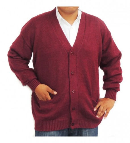 CELITAS DESIGN Cardigan Sweater Burgundy