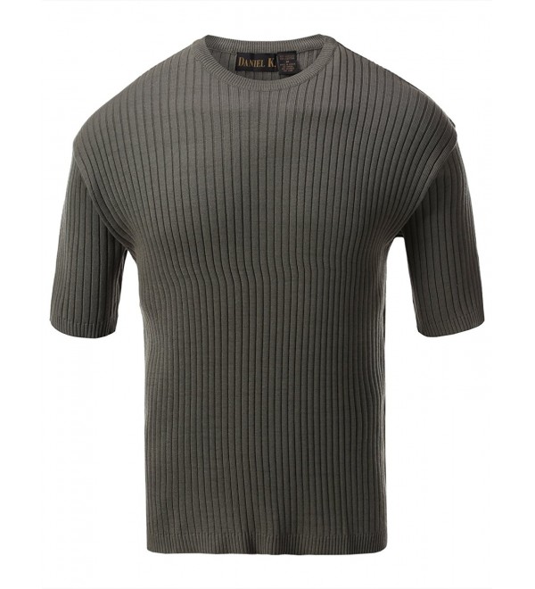 Encounter Crewneck Sleeve Ribbed Sweater