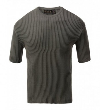 Encounter Crewneck Sleeve Ribbed Sweater