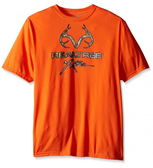 Realtree Sleeve Performance T Shirt Orange