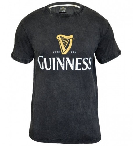 Guinness Distressed Trademark Label T Shirt