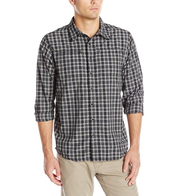 KAVU Spike Shirt Black Smoke